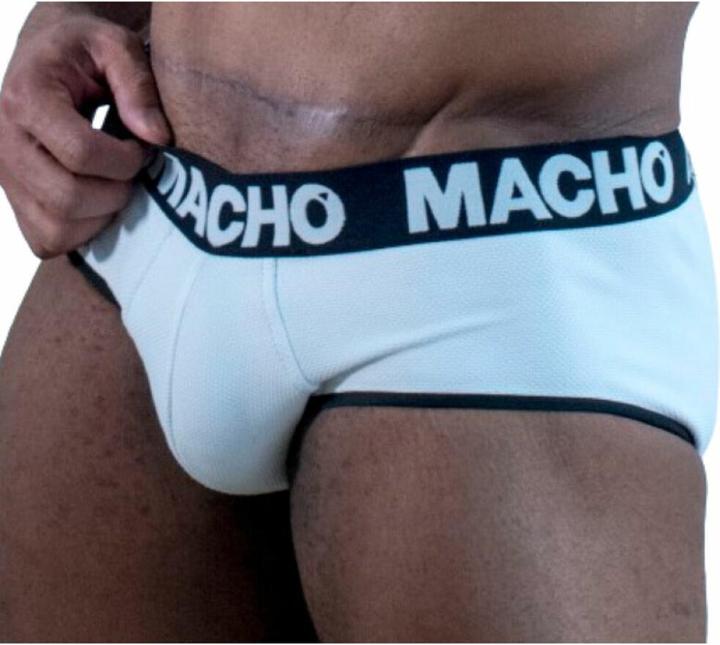 Macho Underwear Macho - Ms30bl Briefs White L (L)