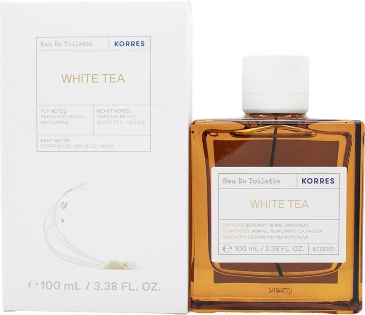 Actual product image Korres Eau De Toilette White Tea Women's Fragrance 100ml (Eau de toilette, 100 ml)
