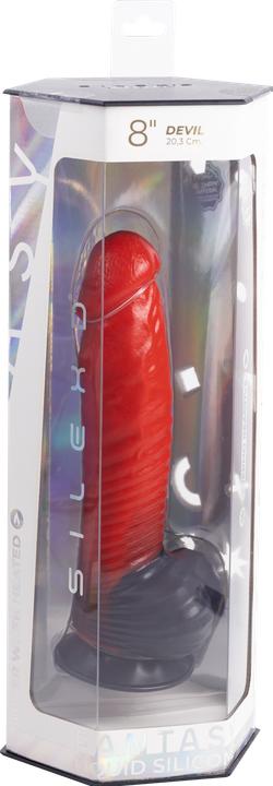Actual product image Silexd Devil (8") - Liquid Silicone - Fantasy Collection