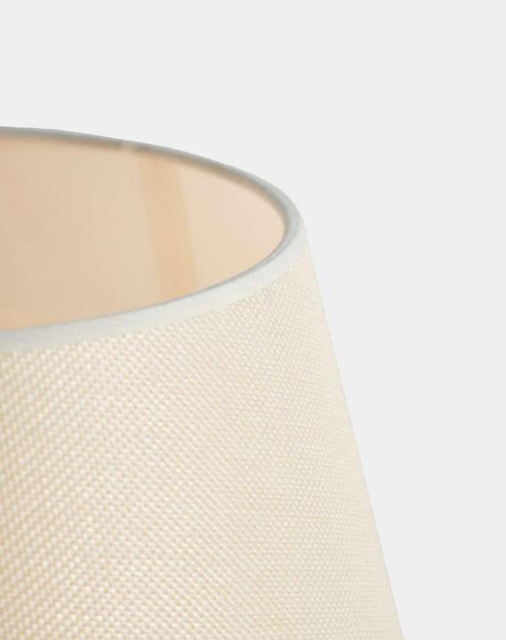 Produktbild Opviq Solara Linen Traverten Table Lamp (E27)