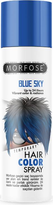 Morfose Spray colorant pour cheveux Blue Sky 150ml (150 ml)