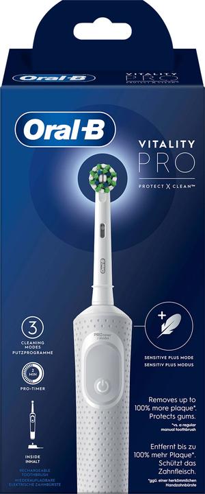 Produktbild Oral-B Vitality Pro D 103 White Hangable Box (Oszillierende Zahnbürste)