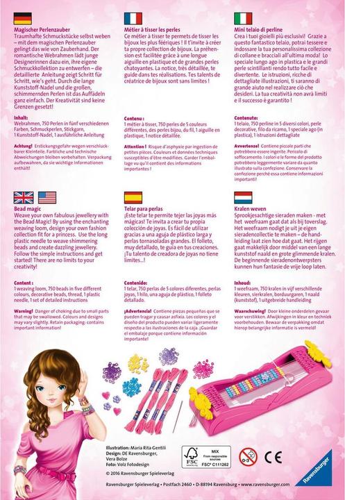 Immagine prodotto Ravensburger Mestiere così elegante Métier à Tis