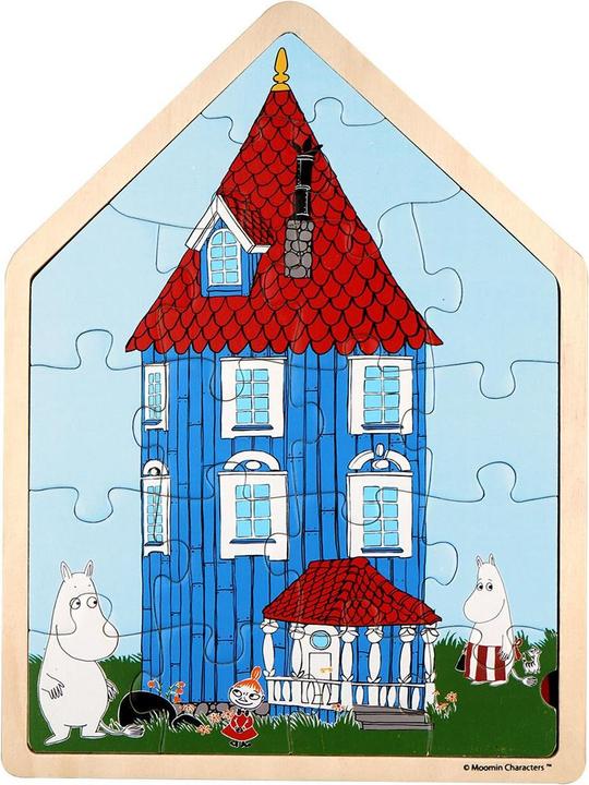 Produktbild Barbo Toys Moomin Wooden Framed Puzzle House (19 Teile)