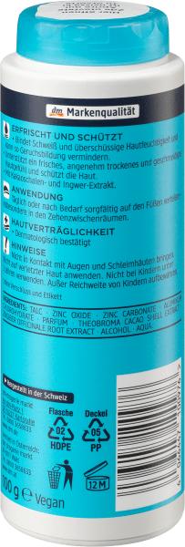 Produktbild dm Balea Fusspuder (Fussdeodorant & -puder)