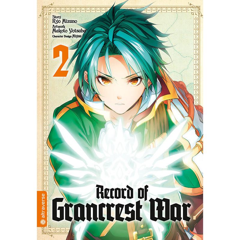 Record of Grancrest War 02, Belletristik von Miyuu, Makoto Yotsuba, Ryo Mizuno