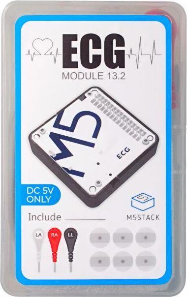 Immagine prodotto M5Stack Modulo ECG 13.2 (AD8232) con cavi e pads
