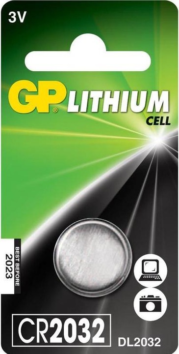 Immagine prodotto GP Batteries Lithium Cell (1 pz., CR2032, 210 mAh)