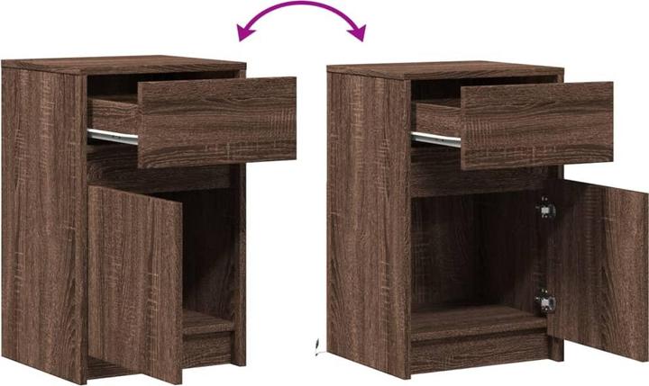 Actual product image vidaXL Nachttisch (38 x 34 x 61 cm)