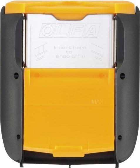Actual product image Olfa Safe container for used blades and their segments with a sloper