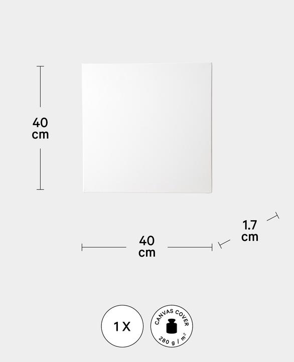 Produktbild I Am Creative Keilrahmen 40 x 40 (40 x 1.70 cm)