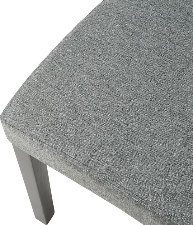 Produktbild En.Casa Esszimmerstuhl Hamburg 2er Set Textil Hellgrau