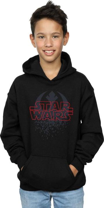 Produktbild Star Wars The Last Jedi Shattered Emblem Kapuzenpullover Jungen (140, 146)