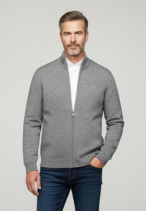 Produktbild GANT Extrafine Lambswool Zip - 68161 (XL)