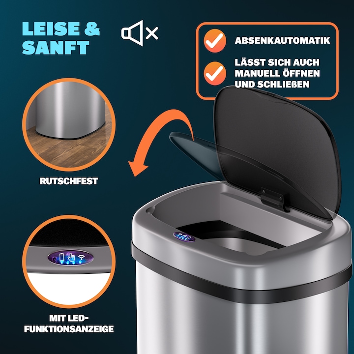 Produktbild Monzana Mülleimer (50 l)