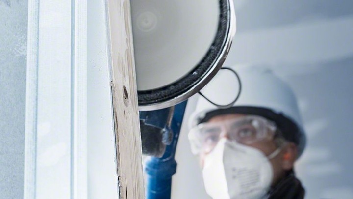 Produktbild Bosch Professional Zubehör EXPERT M480 Schleifnetz für Trockenbauschleifer, 225 mm, G 100, 25-tlg. (100)