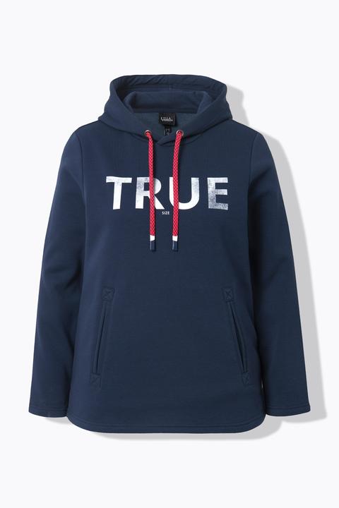 Actual product image Ulla Popken TRUE Lettering Hoodie (46, 48)