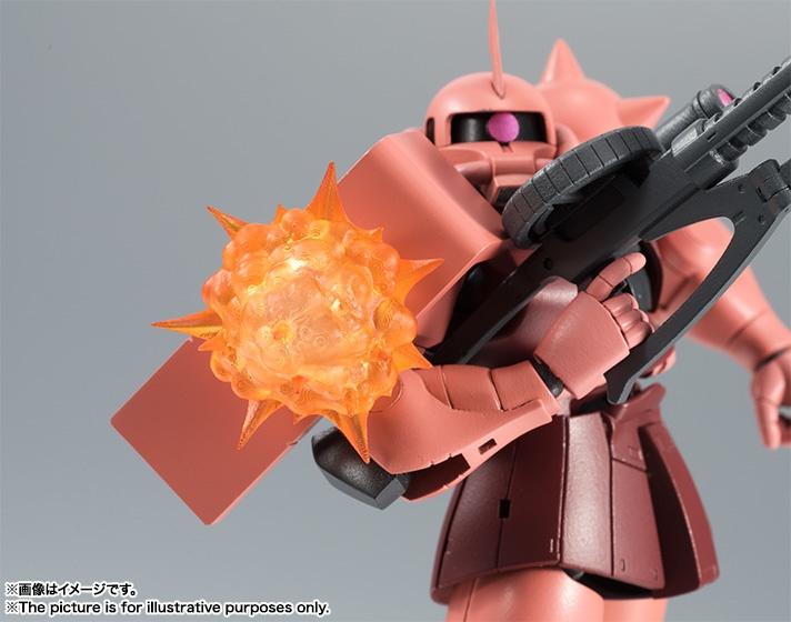 Produktbild Bandai Moblie Suit Gundam figurine Robot Spirits (Side MS) MS-06S ZAKU II CHAR'S CUSTOM MODEL ver. A.N.I.M.