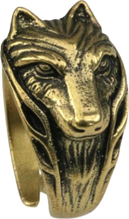 Produktbild Star Piercing Ring vergoldet Wolf (57)