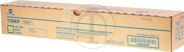 Actual product image Konica Minolta TN-221Y (Y)