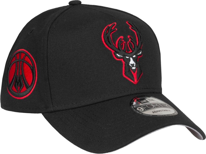 Image du produit New Era Casquette Snapback 9Forty A-Frame - Milwaukee Bucks (Taille unique)