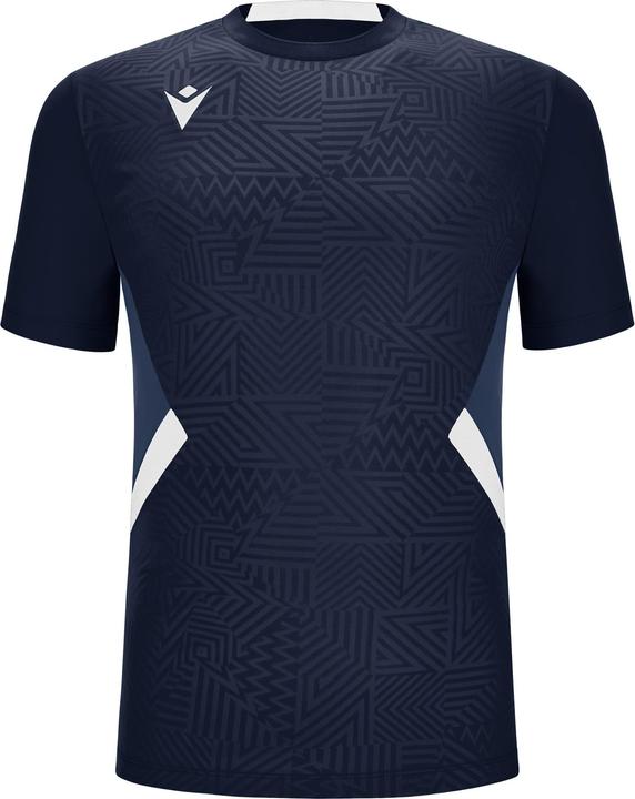 Navy Blue, White
