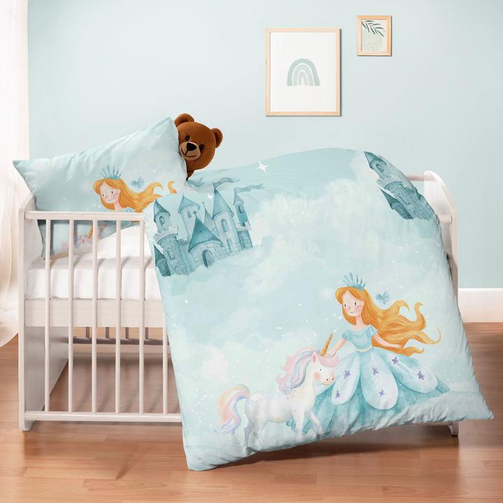 Produktbild Biberna Kinder-Bettwäsche (100 x 135 cm, 40 x 60 cm)