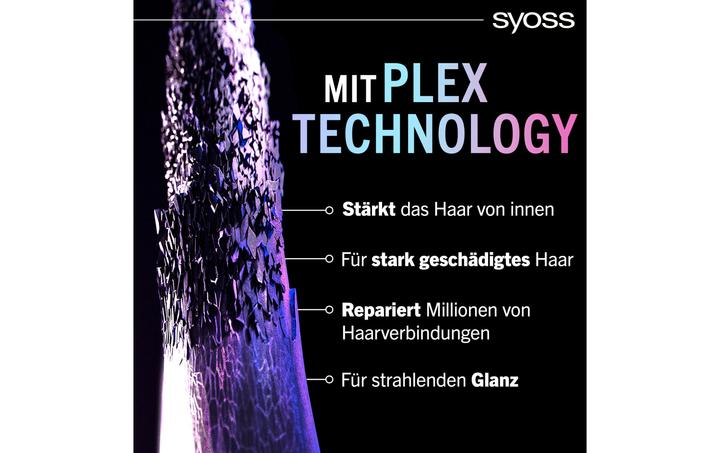 Produktbild Syoss Shampoo Intense Plex 440 ml (440 ml, Flüssiges Shampoo)