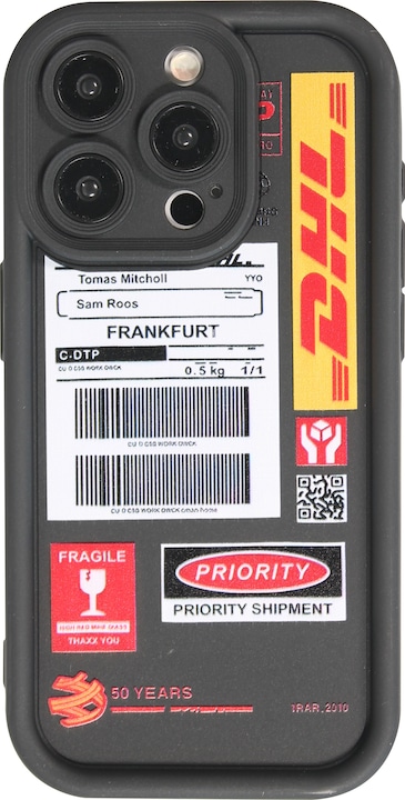 Image du produit PhoneLook Coque Gel souple DHL Frankfurt avec bords renforcés (Apple iPhone 14 Pro Max)