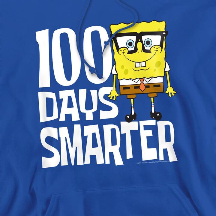 Produktbild Spongebob Squarepants 100 Days Smarter Kapuzenpullover (L)