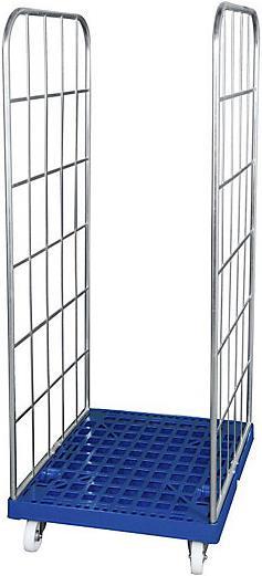 Actual product image kaiserkraft Roller container with plastic roller plate (500 kg)