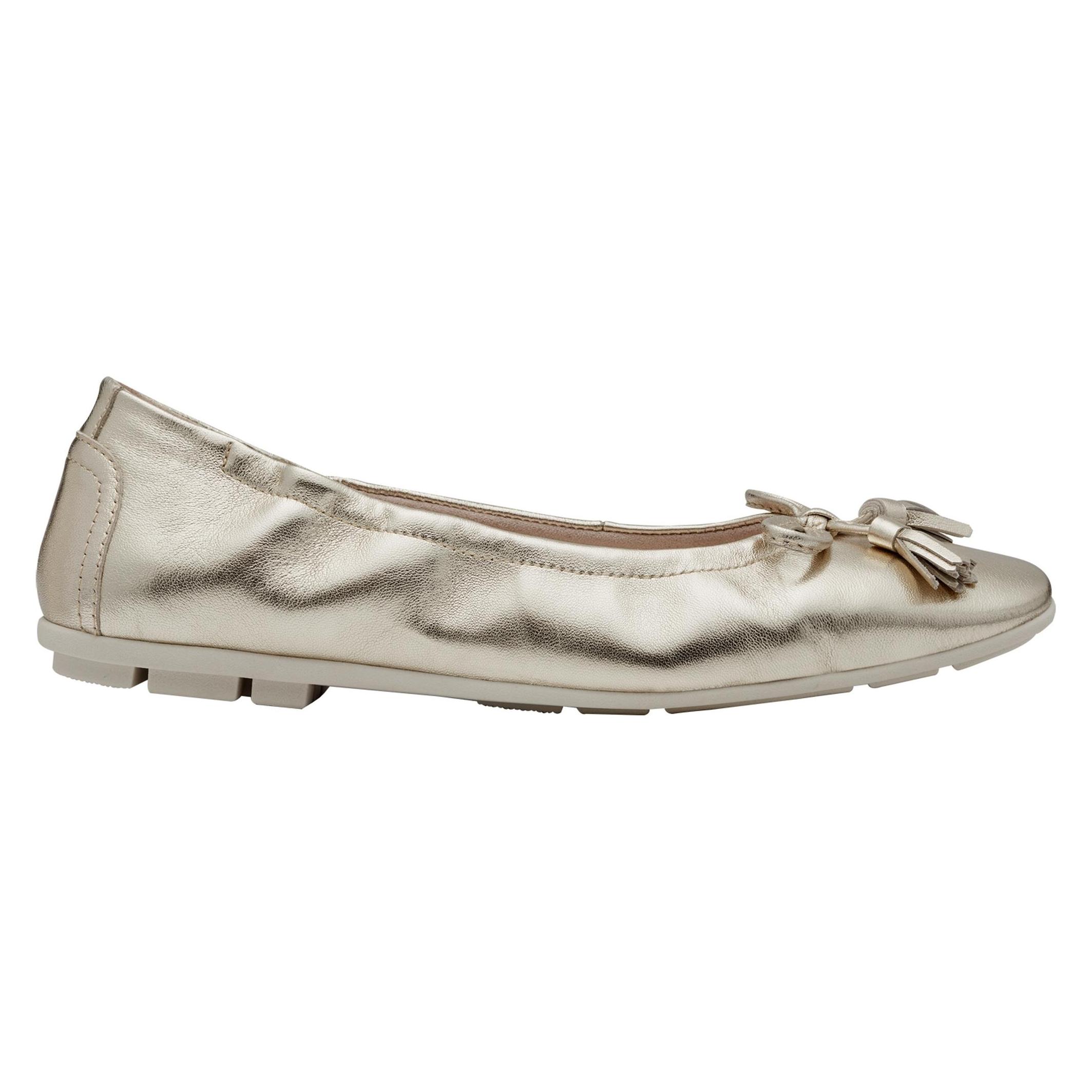 Tamaris, Damen, Ballerinas, Ballerina, Gold, (37)