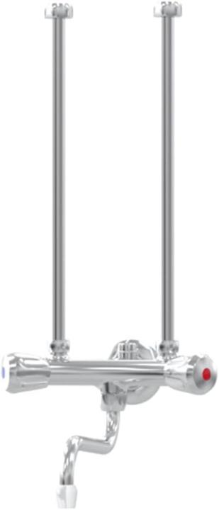 Stiebel Eltron Robinet mural à deux poignées, sans pression VL-G pour chauffe-eau ouvert pour montage