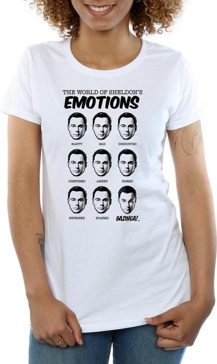 Image du produit Dam - T-shirt SHELDON EMOTIONS - Femme (S)