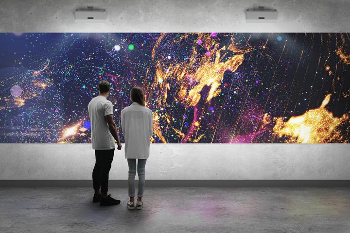 Actual product image Optoma ZH430UST (Full HD, 4000 lm, 0.25:1)