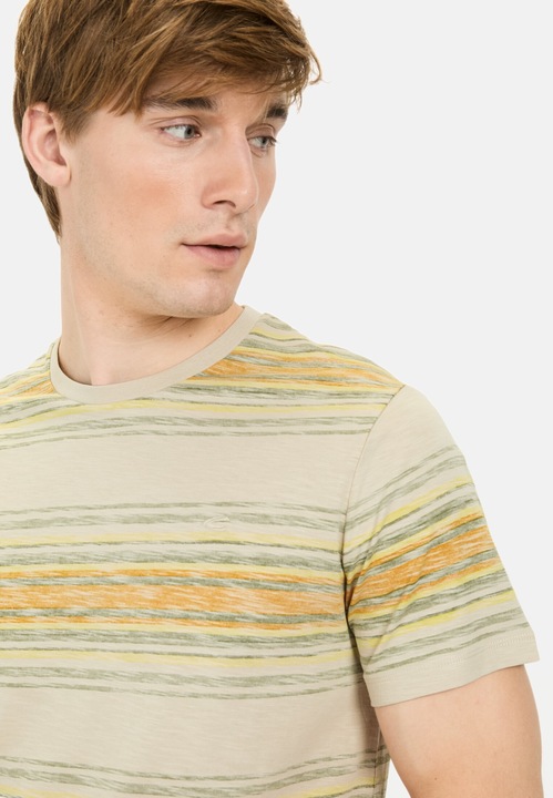 Actual product image Camel Active T-Shirt mit Streifenmuster aus Baumwolle (5XL)