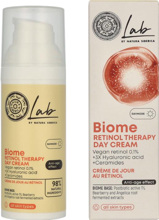 Image du produit Natura Siberica Lab Biome Retinol Therapy Day Face Cream 50ml (50 ml, Crème de jour)