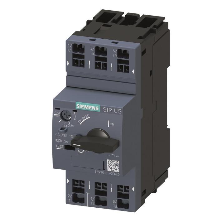 Siemens, FI stroomonderbreker, Stroomonderbreker voor motorbeveiliging 0,5A