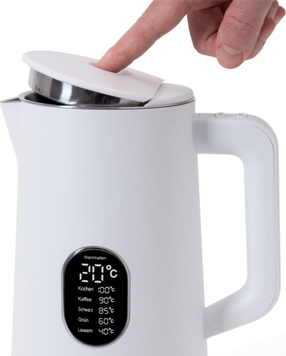 Actual product image KLAMER Edelstahl Wasserkocher 1.5L 1800W BPA-frei (1.50 l)