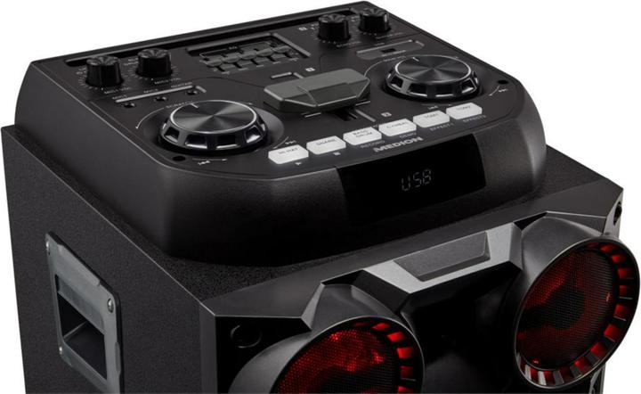 Actual product image Medion X64060 Party Sound System (Electrical connection)