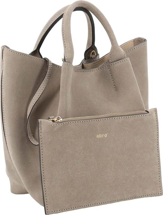 Actual product image Abro Leather Suede Shopper Essential