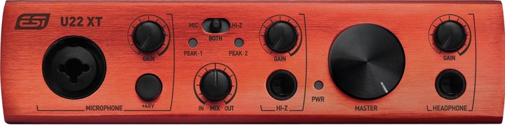 Produktbild ESI Audiotechnik Audio Interface U22 XT cosMik Set (USB)