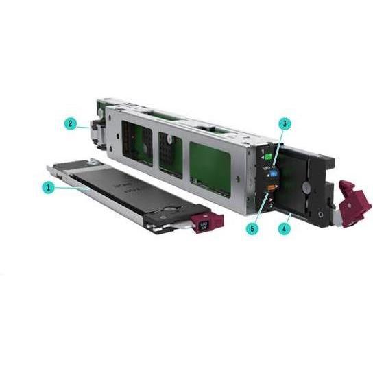 HP HPE NS204i-u Gen11 PCI Express RAID Controller, Server Zubehör, Weiss