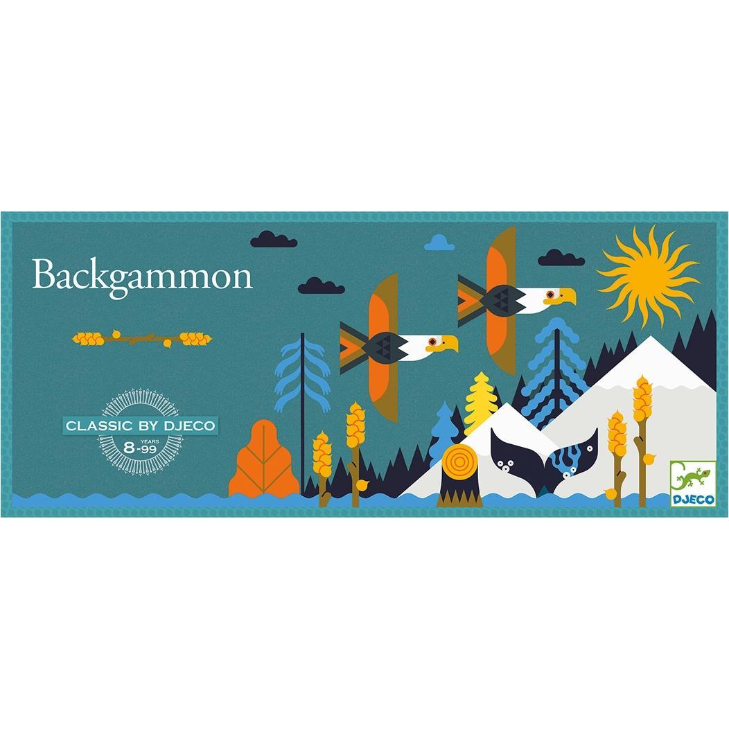 Djeco Backgammon (Multilingual)
