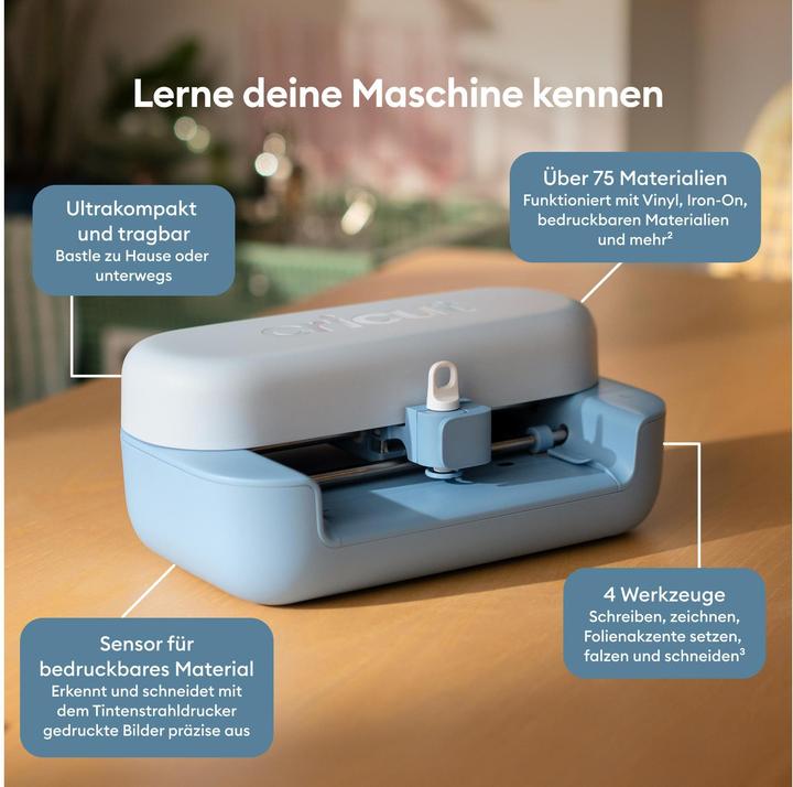 Productafbeelding Cricut JOY 2 Essentiële bundel Blauw(P)