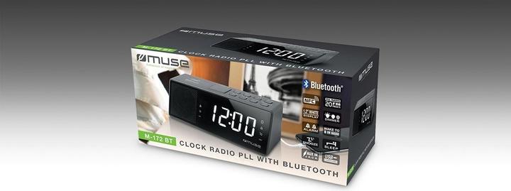 Produktbild Muse M-172 BT Clock Digital Black