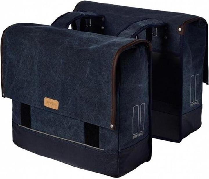 Actual product image Basil Urban Fold Double Bag (Luggage carrier bag)