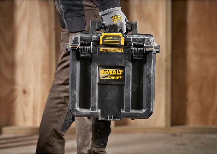 Productafbeelding DeWalt ToughSystem gereedschapskoffer halve breedte (6 onderdelen)
