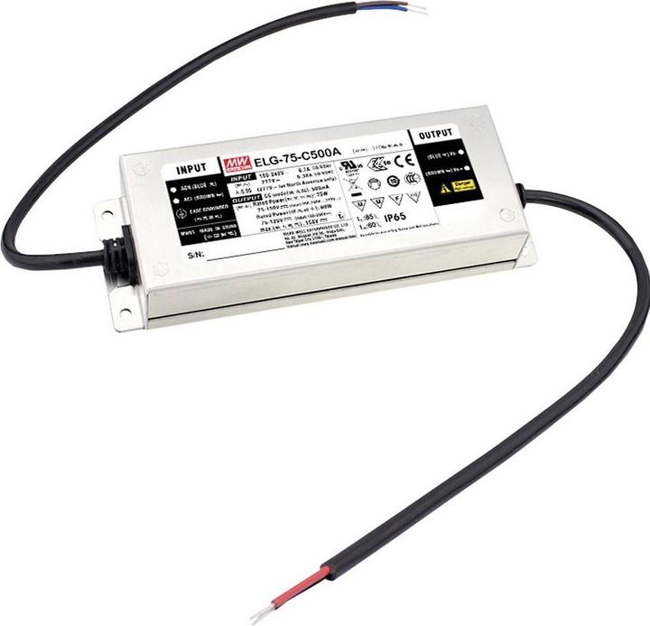 Actual product image MeanWell LED driver