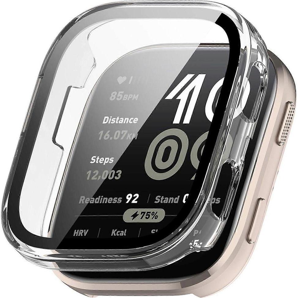 Techsuit - Defense360 Pro + Screen Protector - Amazfit Bip 6 - Clear, Accessori per smartwatch, Trasparente
